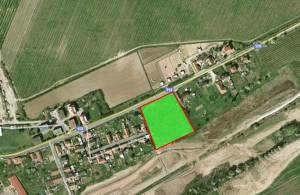 Pozemky na prodej - zakreslení